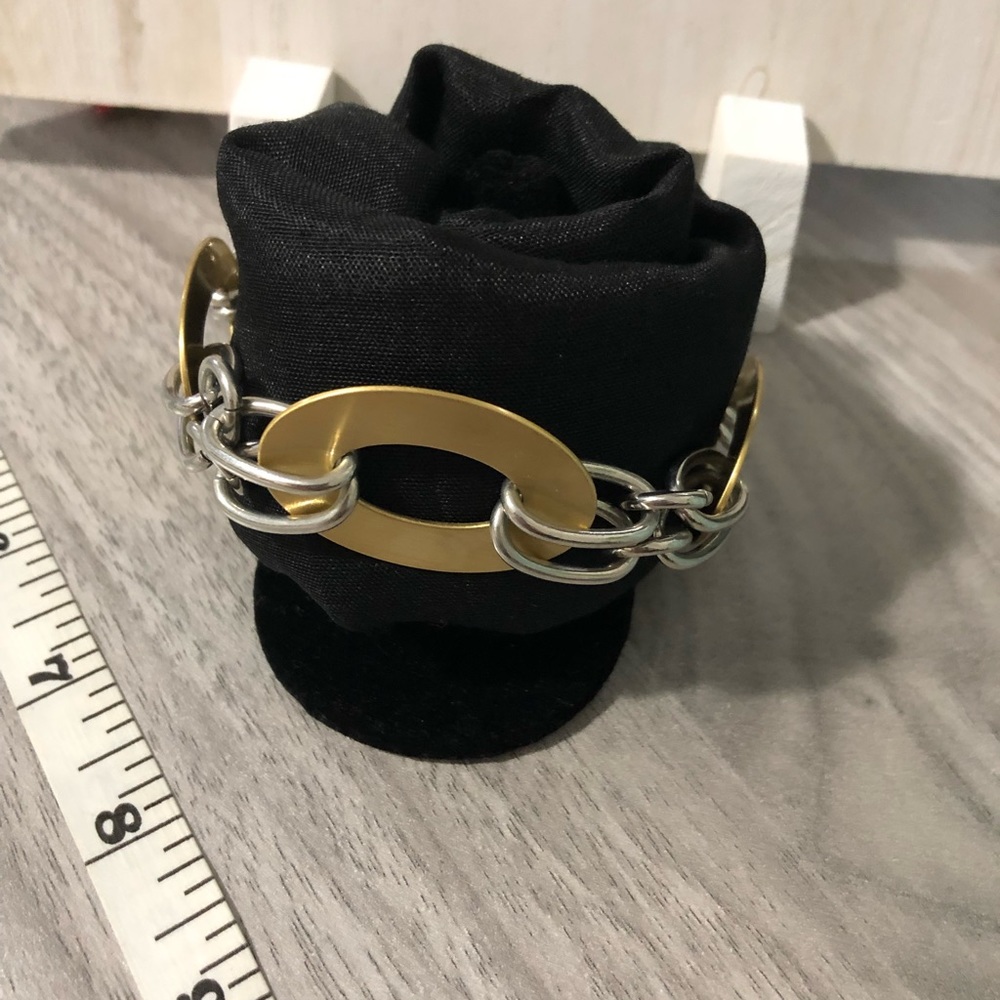Premier Designs Chunky Chain 2 Tone Bracelet